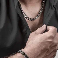 نیم ست دستبند و گردنبند مردانه کارتیر (آکبند)|بدلیجات|تبریز, |دیوار