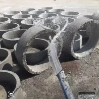 کول کبل کپر حلقه چاه سیمانی مقنی چاه کن|مصالح و تجهیزات ساختمان|قم, نوقطار|دیوار