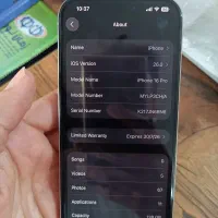 فروش ایفون ۱۶ پرو ۱۲۸|موبایل|تهران, فردوسی|دیوار