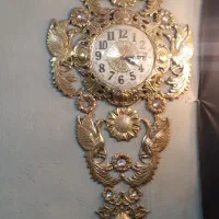 ساعت طاوسی برنز بزرگ