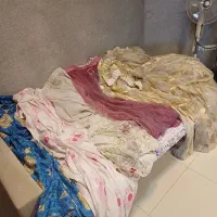 ۷ دست پرده در رنگ و اندازه های مختلف