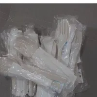 پک قاشق وچنگال (قاشق چنگال،دستمال خلال دندان ونمک)