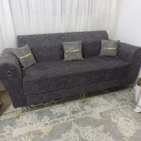 مبل هفت نفره در حد نو|مبلمان خانگی و میز عسلی|مشهد, کوی المهدی|دیوار