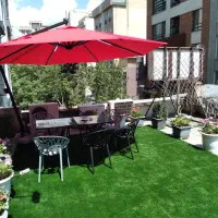 سایبان چتری/ تمام فلز /رنگ استاتیک/مستحکم