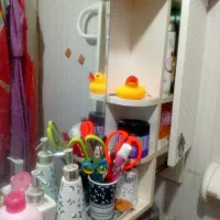 روشویی آینه  باکس  توالت فرنگی