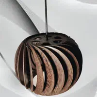 چوبی لوستر اویز|لوستر و چراغ آویز|اصفهان, میرعماد|دیوار
