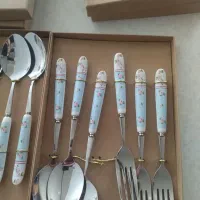 قاشق و چنگال سرامیکی