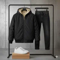 کاپشن داخل خز مردانه مدلWinter/مناسب سرما و روزمره|لباس|ساوه, |دیوار