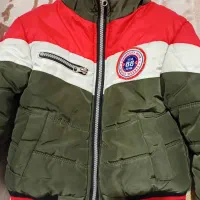 کاپشن همراه با کلاه .داخل خز