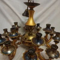 یک عدد لوستر ۵ شاخه ۱۵ شعله
