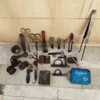 وسایل فولادی قلاب قیچی سنگ جعبه هاونگ چاقو|کلکسیون اشیاء عتیقه|تهران, آسمان|دیوار
