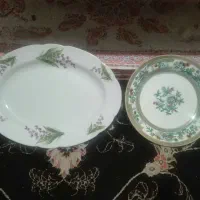 بشقاب و دیس قدیمی و آنتیک