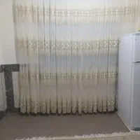 پرده حریر در حد نو همراه با کتیبه و میل پرده|پرده، رانر، رومیزی|خان ببین, |دیوار