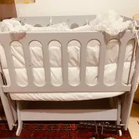 تخت گهواره ای کودک|اسباب و اثاث بچه|بیرجند, |دیوار