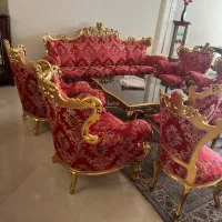 مبل سلطنتی و نهار خوردی|مبلمان خانگی و میز عسلی|تهران, آجودانیه|دیوار