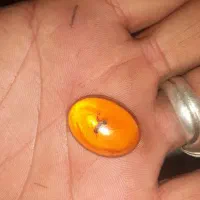 نگین انگشتر کهربا