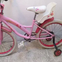 دوچرخه دخترانه سایز ۲۰ صورتی