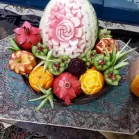 حکاکی کدو و هندوانه شب یلدا|خوردنی و آشامیدنی|مشهد, ایثارگران|دیوار