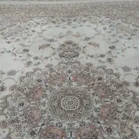 یک جفت فرش ۱۲ متری کرم رنگ