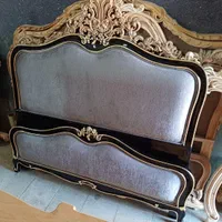 سرویس خواب دونفره تمام چوب مروارید مدل گل رز|تخت و سرویس خواب|تهران, یافت آباد جنوبی|دیوار