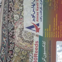 یک جفت فرش ماشینی ۶ متری الماس کویر کرمان|فرش|سیرجان, |دیوار