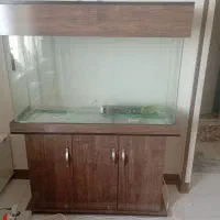 اکواریوم در حد نونو با وسایلش بدون ماهی