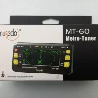 تیونر مترونوم Musedo MT-60|گیتار، بیس، امپلیفایر|موچش, |دیوار