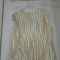 لباس مجلسی شاین طلایی نو|لباس|ری, ظهیرآباد|دیوار