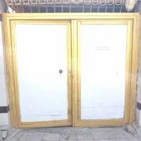 درب دولنگه آهنی درب حیاط|مصالح و تجهیزات ساختمان|بندر ماهشهر, |دیوار