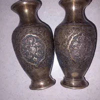 فروش گلدان نقره با قلم کهنه