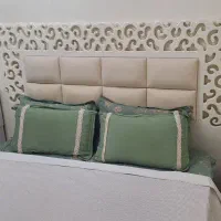 تخت دو نفره به همراه دو عدد پاتختی|تخت و سرویس خواب|تهران, تهرانسر مرکزی|دیوار
