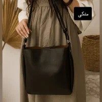 کیف زنانه دو تکه دسته گره دار در سه رنگ