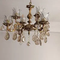 لوستر 4 شاخه 8 لامپه