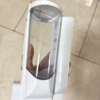 جا مایعی دیواری پمپ مایع سفید|لوازم سرویس بهداشتی|بابل, |دیوار