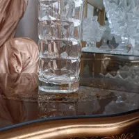 گلدان کریستال اصل فرانسه عتیقه با گل|گل مصنوعی|تهران, اختیاریه|دیوار