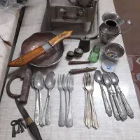 وسایل عتیقه  منقل ورشو و..