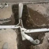 لوله کشی اب و فاضلاب تخریب کاری