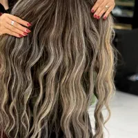 مدل رنگ آمبره بالیاژ لایت