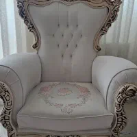 مبل سلطنتی ۹ نفره همراه با میز|مبلمان خانگی و میز عسلی|نیشابور, شهرک بهداری|دیوار