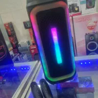 اسپیکر شارژی دو میکروفن بی سیم سوکت تایپ سی ZQ|سیستم صوتی خانگی|اصفهان, برزان|دیوار