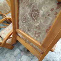 مبل چوبی نراد ۷ نفره|مبلمان خانگی و میز عسلی|سلمان‌شهر, |دیوار