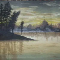 تابلو رنگ روغن با لوازم باکیفیت|تابلو، نقاشی، عکس|محمدیه-قزوین, |دیوار