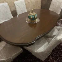 میز ناهارخوری ۶ نفره نونو تمام چوب راش اصل|میز و صندلی غذاخوری|شیراز, لشکری‎|دیوار