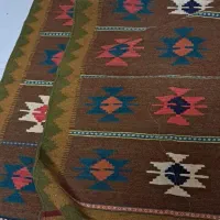 گلیم دستبافت|گلیم، جاجیم، گبه|اصفهان, همدانیان|دیوار