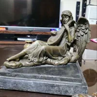 حراج مجسمه برنزی فرشته گیتار به دست|مجسمه، تندیس، ماکت|تهران, اکباتان|دیوار