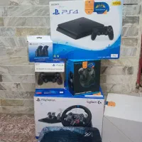 کنسول بازی PS و فرمان. . .|کنسول، بازی ویدئویی و آنلاین|قم, صدوق|دیوار