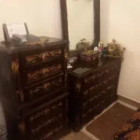سرویس خواب دونفره چوب معرق کارشده