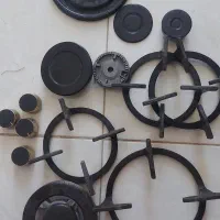 سرشعله و شیشه گاز ۴ شعله رومیزی