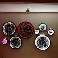 سفارش تابلو ماه درخشان|تابلو، نقاشی، عکس|قرچک, باقرآباد|دیوار