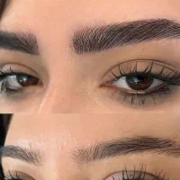 مدل میکروبلیدینگ و خط چشم، فقط هزینه مواد